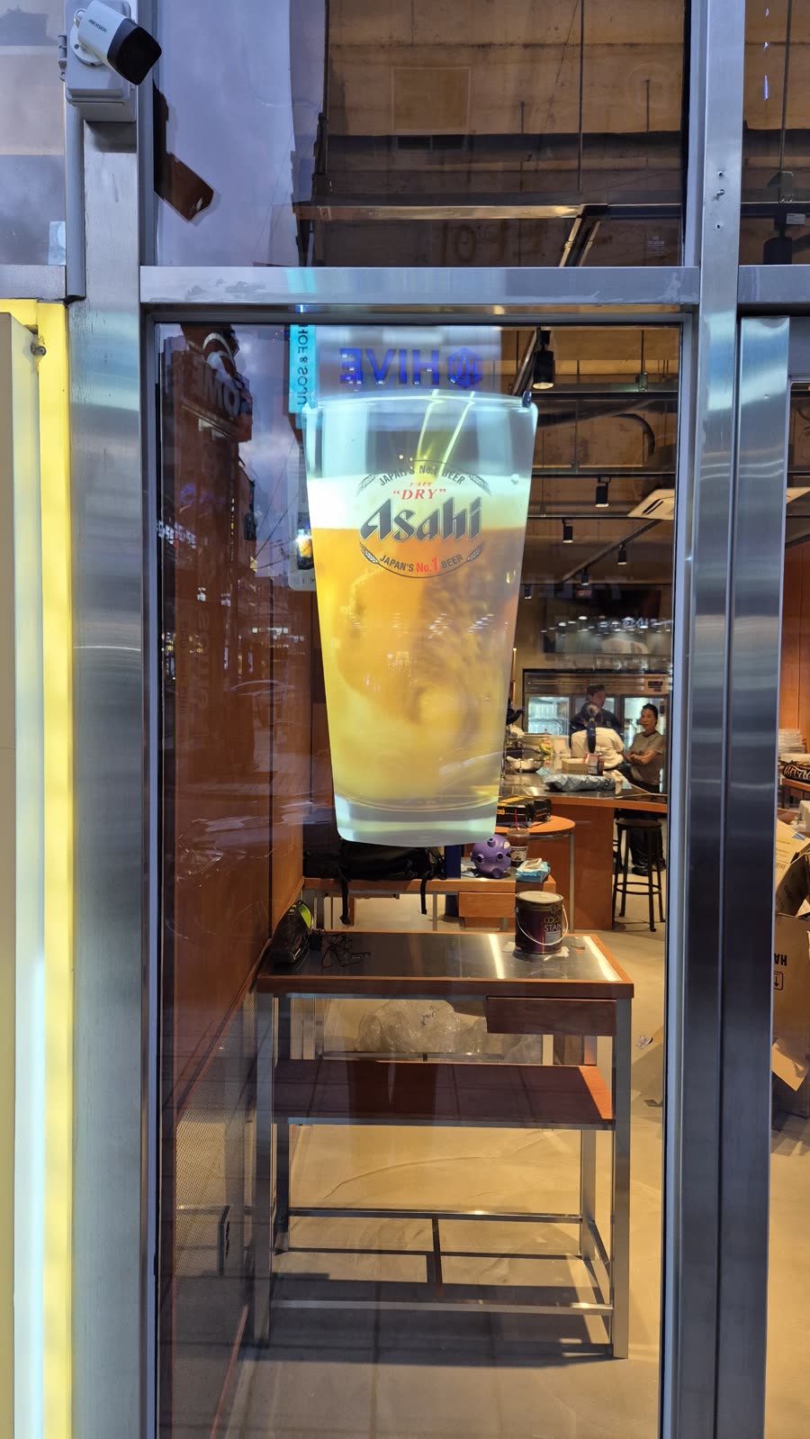 AZAS — Korea's first custom beer-glass cup sign